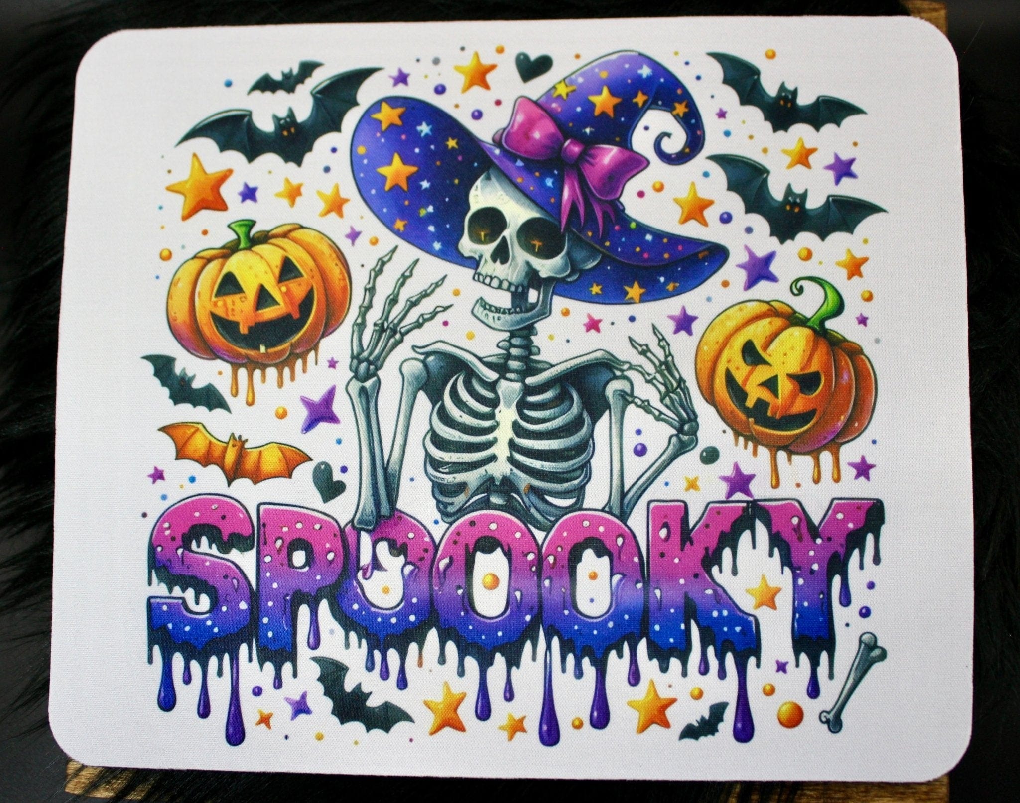 DillyDog Creations Gift Option Mousepad / Spooky