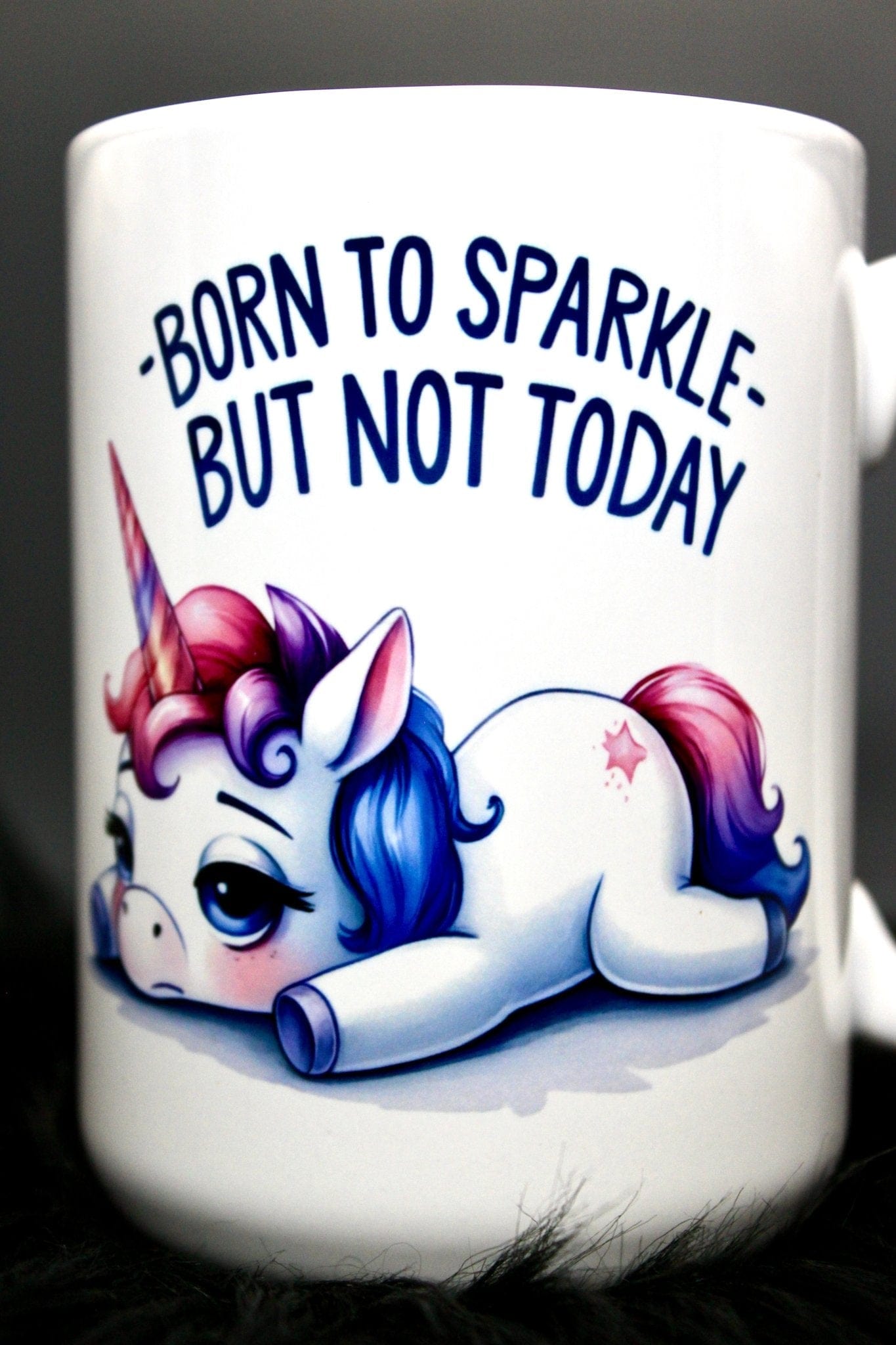 DillyDog Creations Gift Option Mug / Born To Sparkle