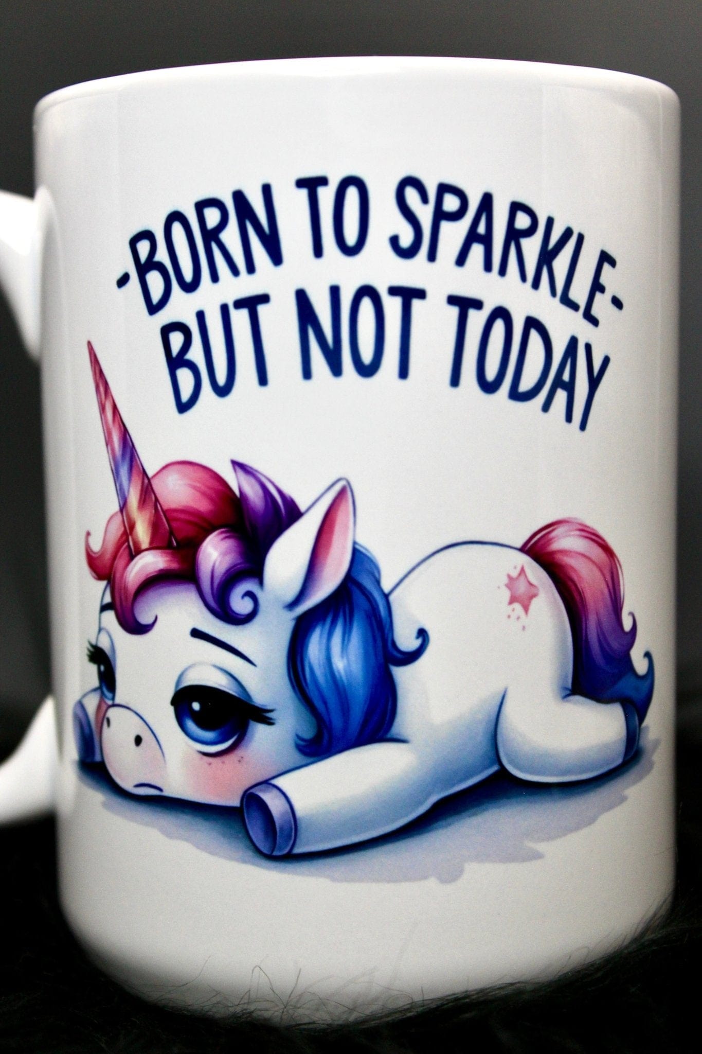 DillyDog Creations Gift Option Mug / Born To Sparkle