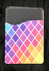 DillyDog Creations Phone Wallet Stick - On / Rainbow