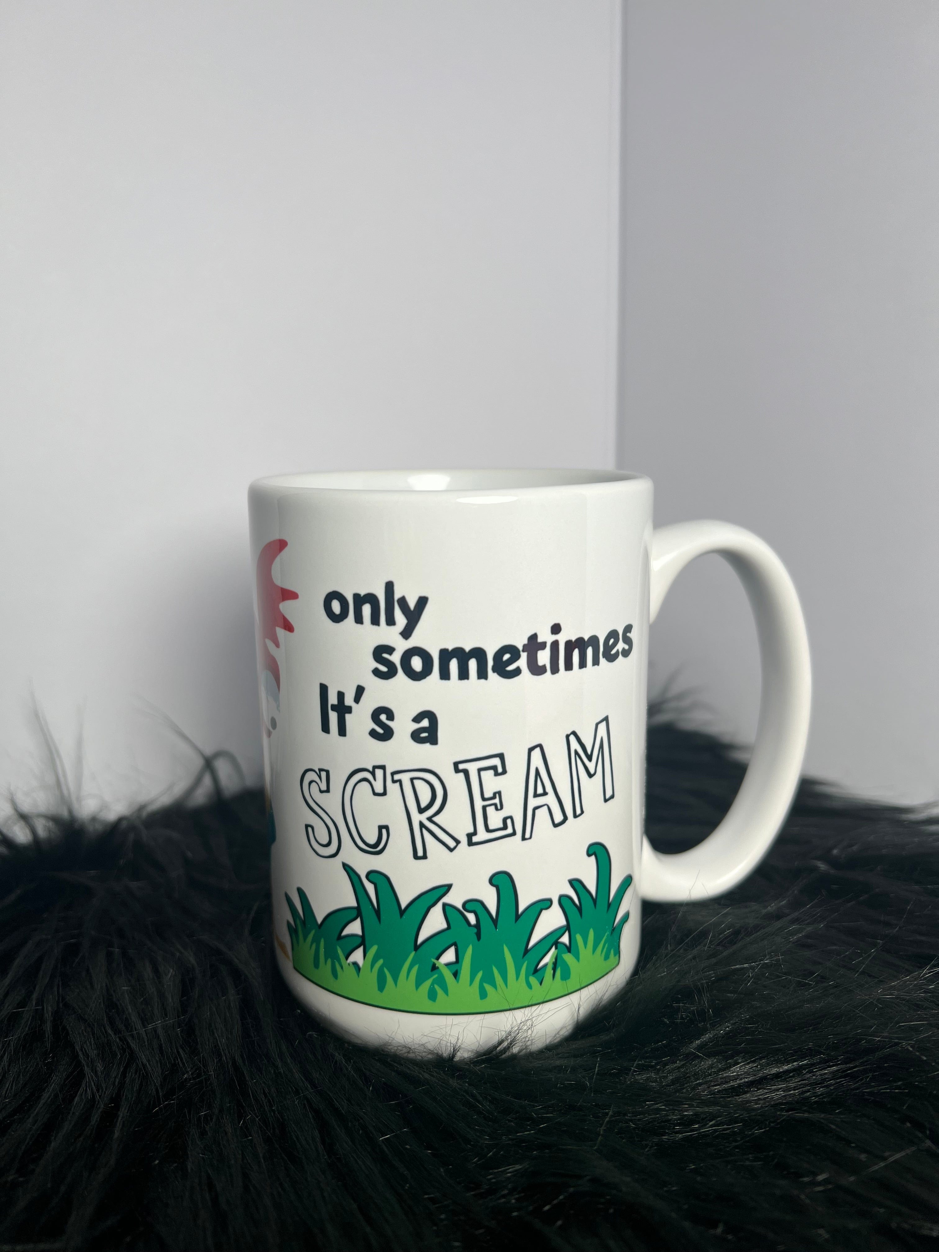 DillyDog Creations wrapin 15Oz Beveled Mug / I Don’t Fart I Just Whisper In My Pants Only Sometimes It’s A Scream