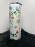 DillyDog Creations wrapin 20Oz Skinny Tumbler / Christmas Gnome Jingle All The Way ( Shown in Glitter Version )