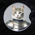 DillyDog Creations wrapin Car Coaster / Medieval Cat