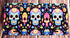 DillyDog Creations wrapin License Plate Set / Sugar Skulls