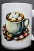 DillyDog Creations wrapin Mug / Cocoa With Marshmallows