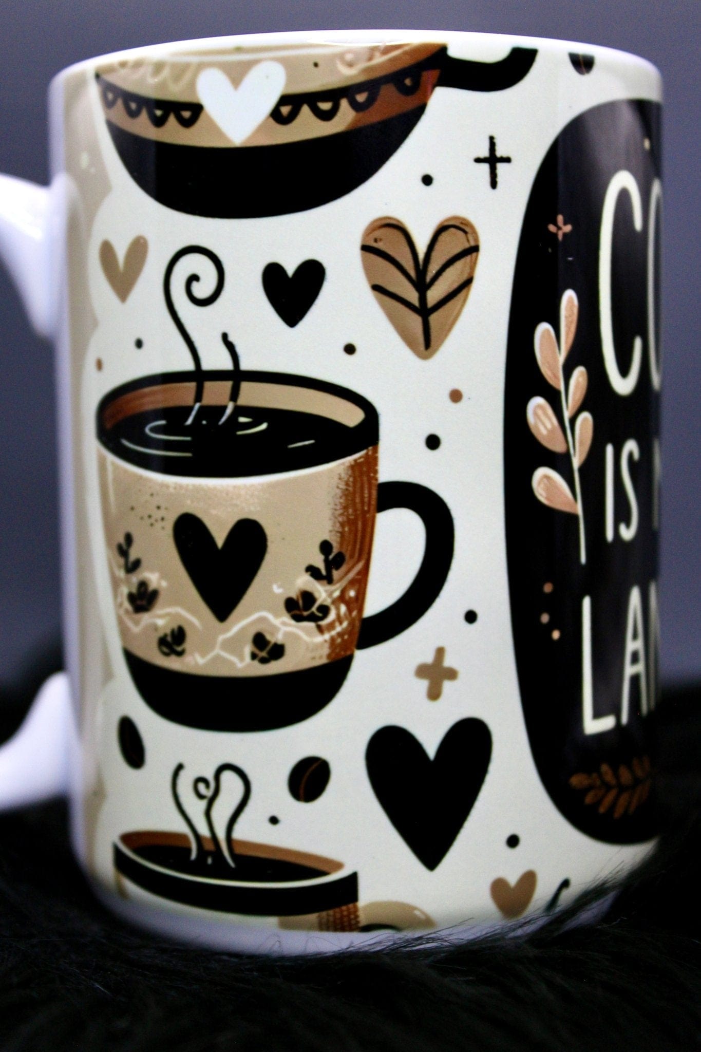 DillyDog Creations wrapin Mug / Coffee Lover