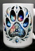 DillyDog Creations wrapin Mug / Galaxy Paw