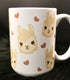 DillyDog Creations wrapin Mug / Llamas