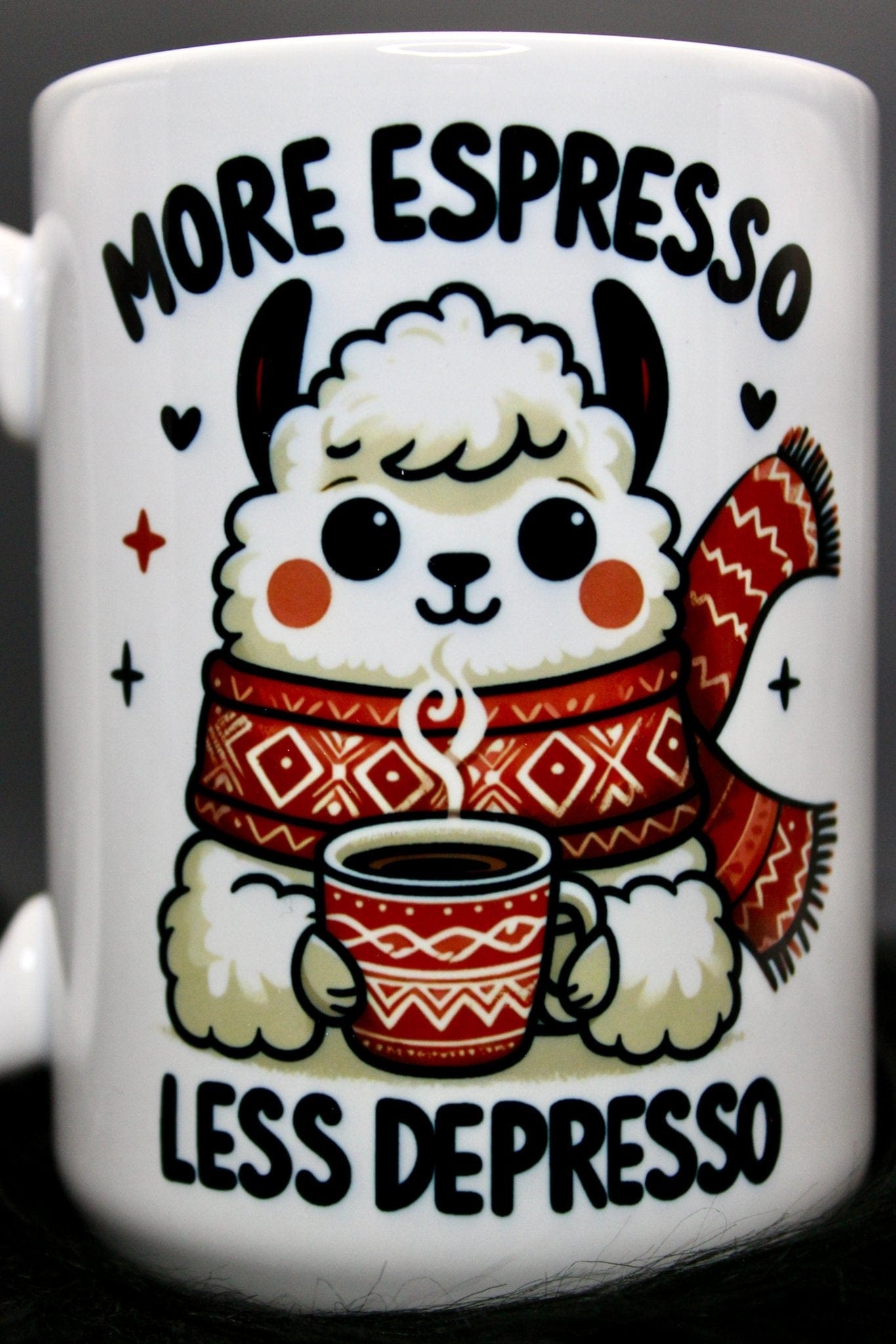 DillyDog Creations wrapin Mug / More Espresso