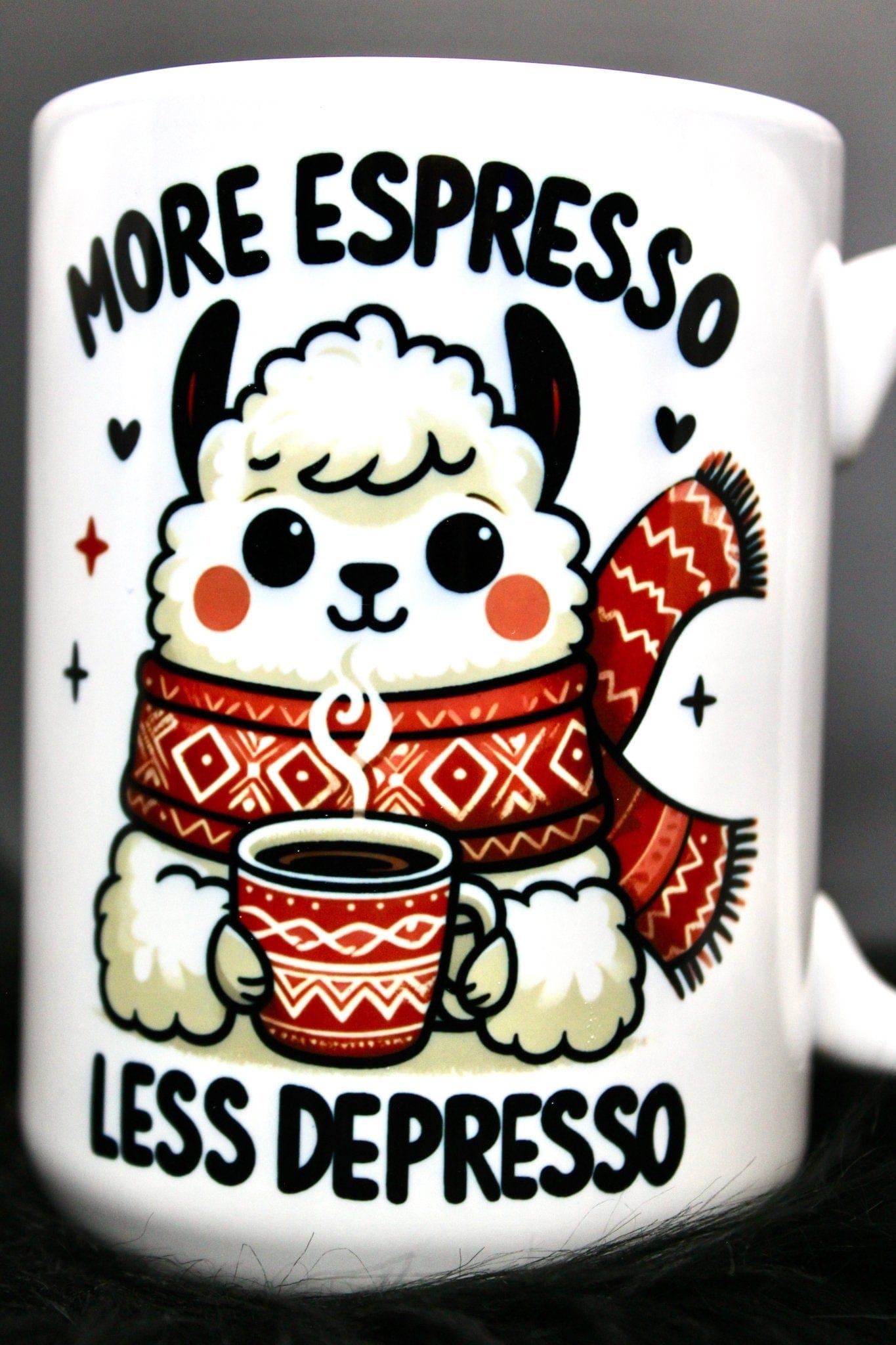 DillyDog Creations wrapin Mug / More Espresso