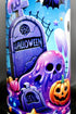 DillyDog Creations wrapin Skinny Tumbler / Halloween