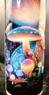 DillyDog Creations wrapin Skinny Tumbler / Magic Mushroom