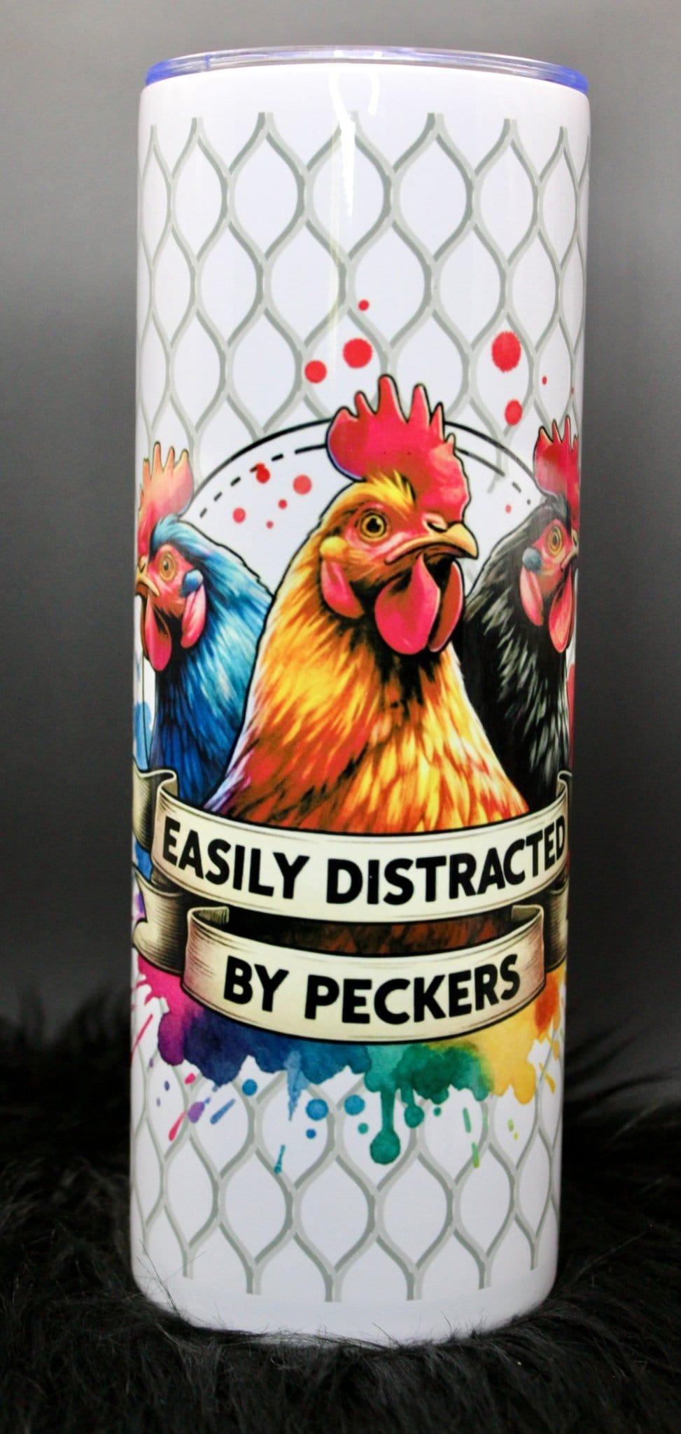 DillyDog Creations wrapin Skinny Tumblers / Peckers