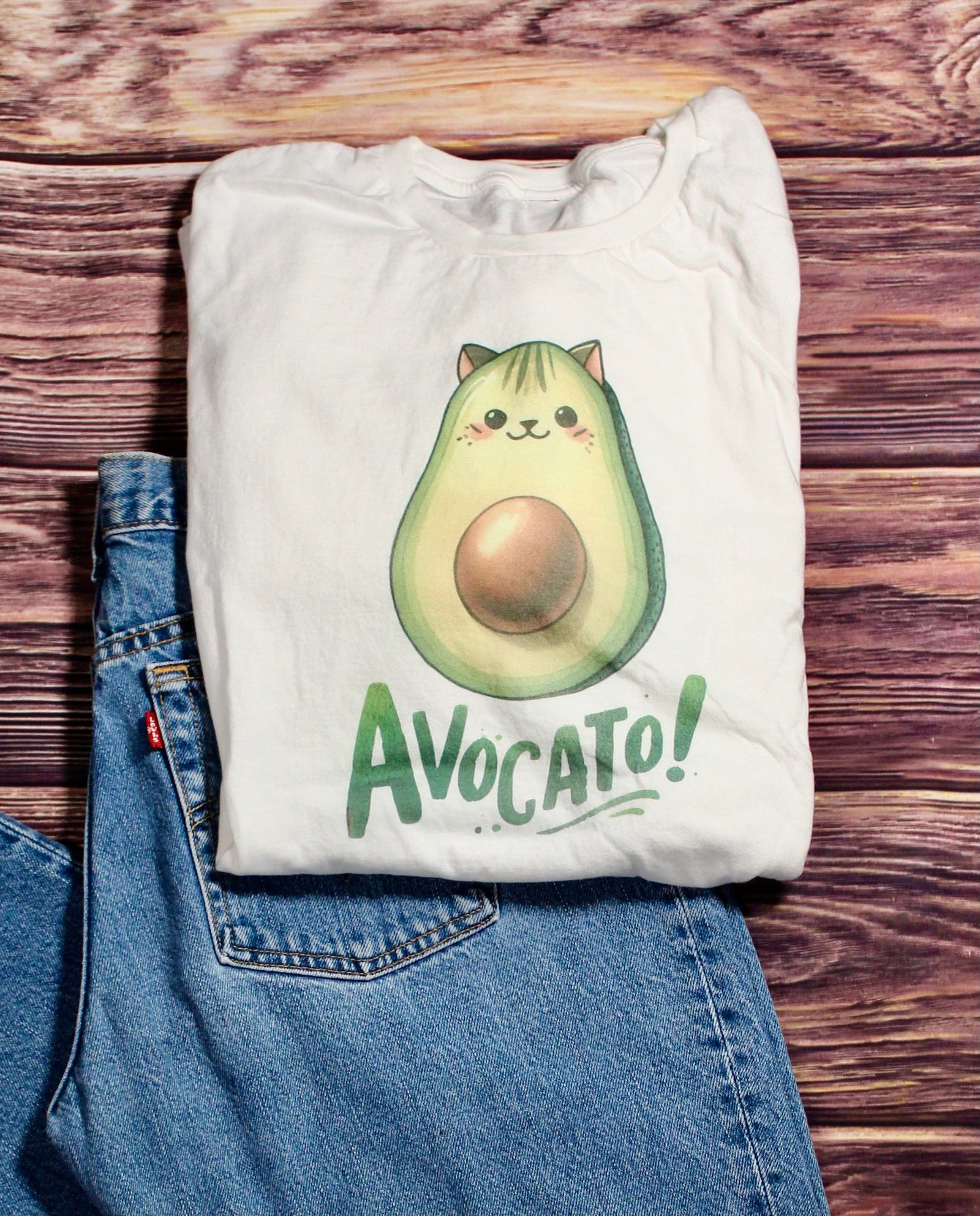 DillyDog Creations wrapin T-Shirt / Avocato!